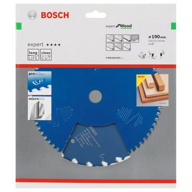 Bosch 2 608 644 047 lama circolare 19 cm 1 pz.