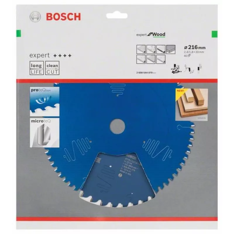 Bosch 2 608 644 079 lama circolare 21,6 cm 1 pz.