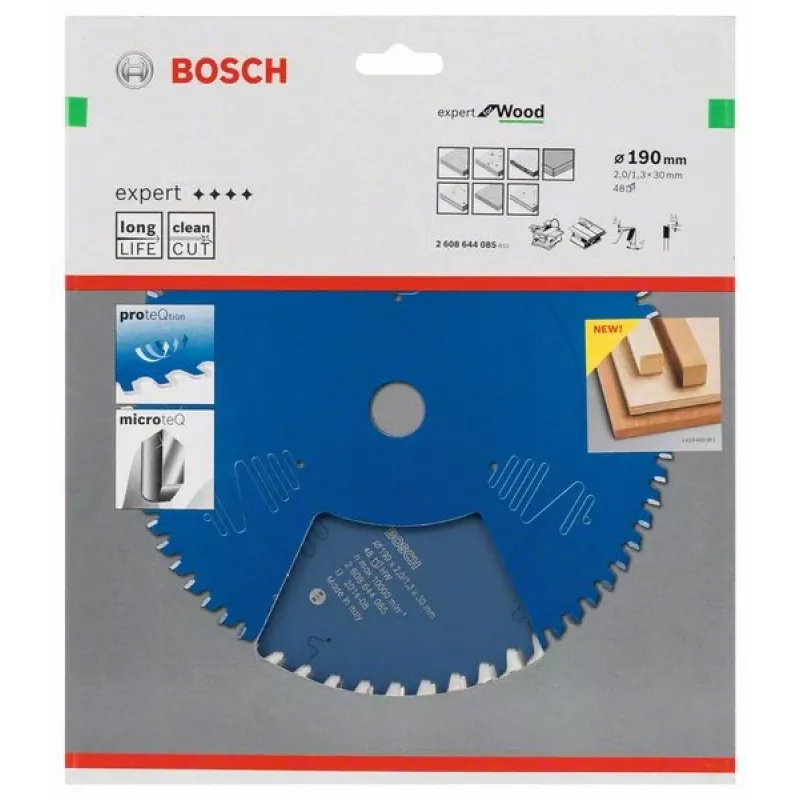 Bosch 2 608 644 085 lama circolare 19 cm 1 pz.
