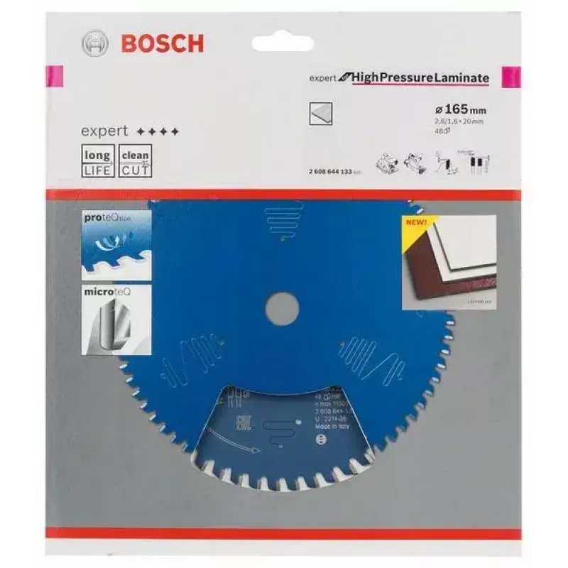 Bosch 2608644133 lama circolare 16,5 cm 1 pz.