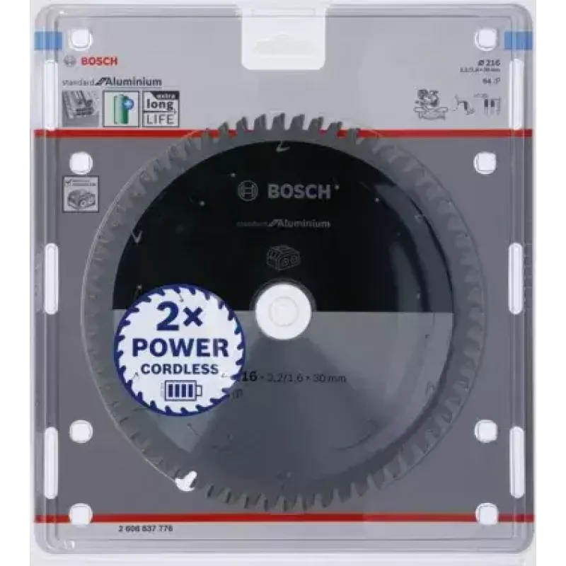Bosch 2 608 837 776 lama circolare 21,6 cm 1 pezzo