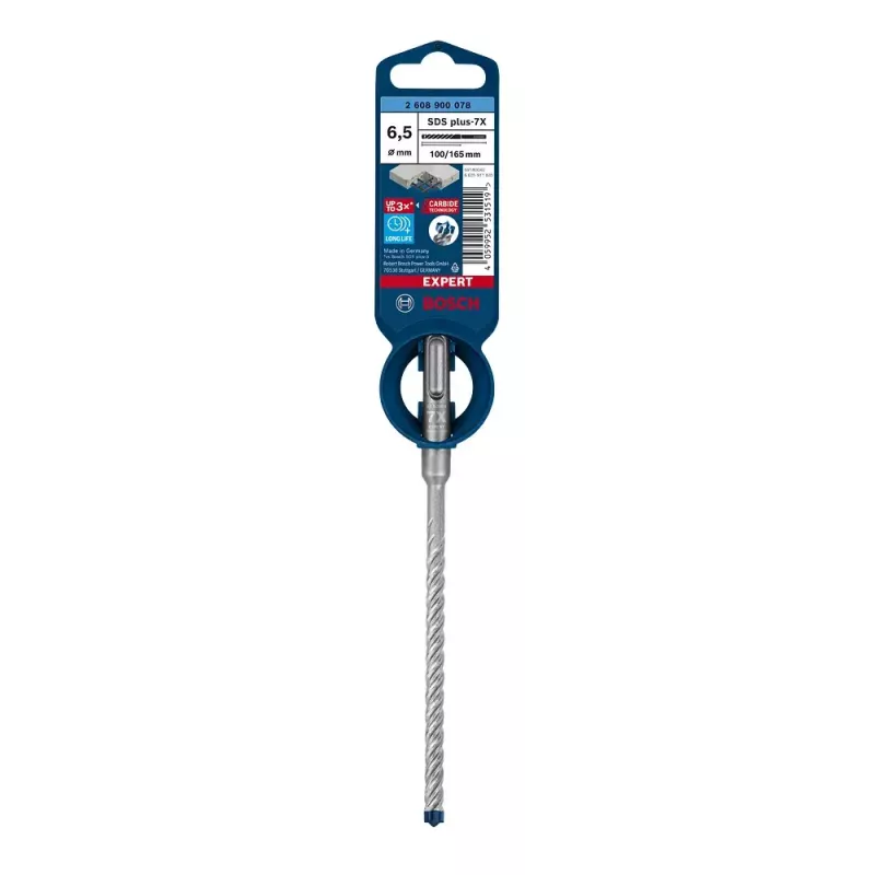 Punta Bosch SDS plus-7X 6,5 mm 165 mm
