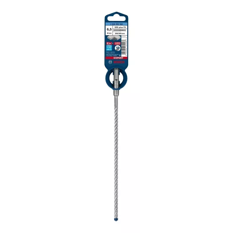 Punta Bosch SDS plus-7X 6,5 mm 265 mm