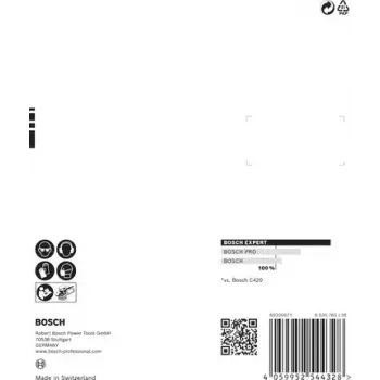 Bosch 2 608 901 096 accessorio per utensile rotante levigatura/carteggiatura legno foglio abrasivo
