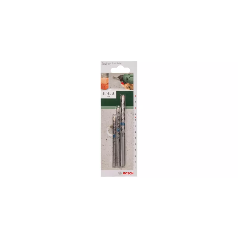 Bosch 2 609 255 416 punta per trapano 3 pz.