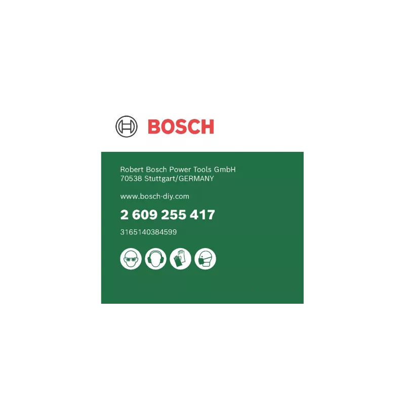 Accessorio per utensili Bosch 2609255417 lunghezza 120 mm