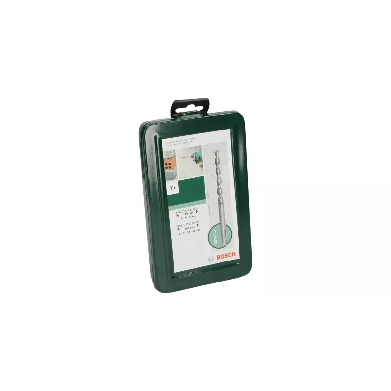 Bosch SDS-plus Set di punte per martello, 7 pz., 5-12 mm, 2609255543