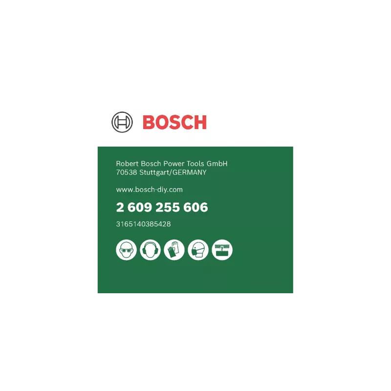 Bosch 2 609 255 606 sega a tazza
