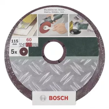 Disco abrasivo Bosch 2609256252 diametro foro 2,2 cm confezione da 5
