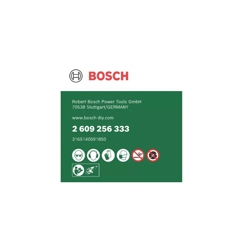 Bosch 2 609 256 333 accessorio smerigliatrice angolare disco da taglio