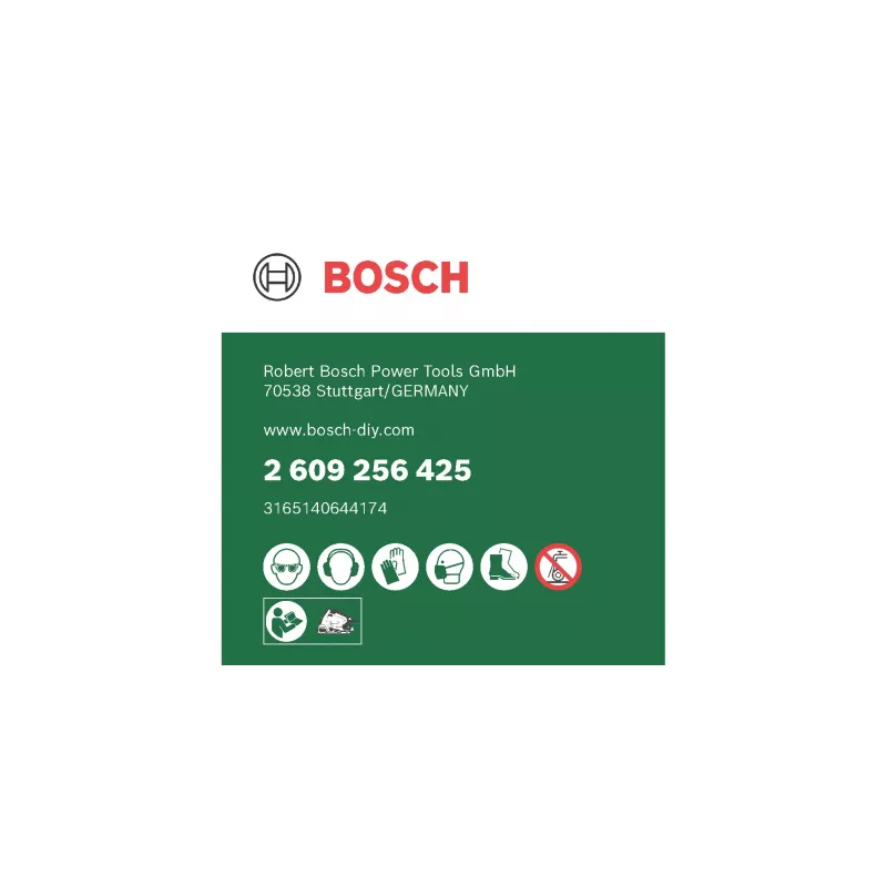 Bosch 2 609 256 425 lama per sega circolare 6,5 cm 1 pz.