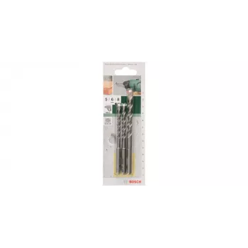 Bosch set da 3 punte per calcestruzzo SDS-Quick