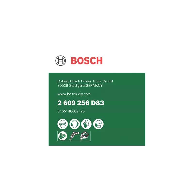 Accessorio lama per sega Bosch nanoBLADE Wood Basic 50 — lama di ricambio per legno, modello 2609256D83