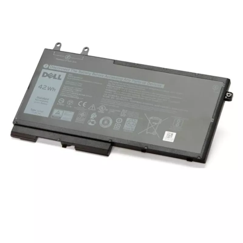 Batteria Dell 42Wh 3 celle litio ione 27W58 — batteria ricaricabile per laptop di ricambio, 42Wh, 3 celle