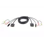 Cavo KVM DVI-D Dual Link USB ATEN 5 m