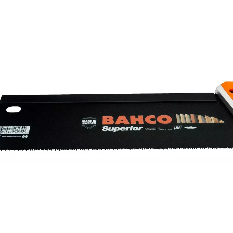 Seghetto dorsale Bahco 3180-14-XT11-HP 35 cm nero arancione