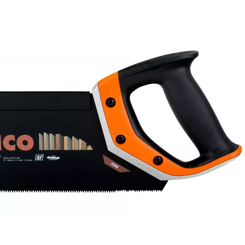 Seghetto dorsale Bahco 3180-14-XT11-HP 35 cm nero arancione