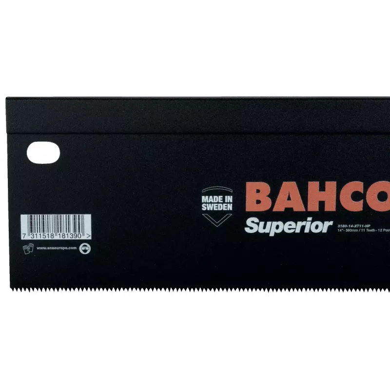 Seghetto dorsale Bahco 3180-14-XT11-HP 35 cm nero arancione