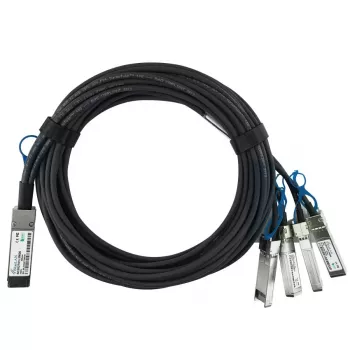 Cavo in fibra ottica InfiniBand BlueOptics 5 m QSFP28 4xSFP28 nero