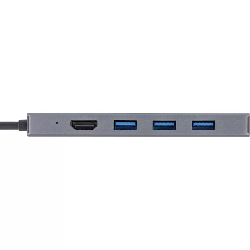 Hub multiplo USB 3.2 USB-C InLine (3x USB-A + USB-C) - lettore di schede - HDMI - OTG