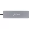 Hub multiplo USB 3.2 USB-C InLine (3x USB-A + USB-C) - lettore di schede - HDMI - OTG