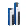 Prolunga elettrica Bachmann PRIMO 2 2 m 6 prese AC per interno nero
