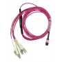BlueOptics 3HE13896AA-5-BO Cavo patch breakout da MPO a 4x LC Duplex, OM4 50/125 µm, LC/UPC, 5 m