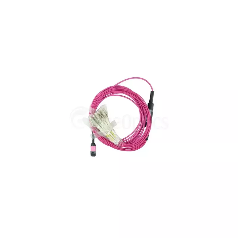 BlueOptics 3HE13896AA-7.5-BO Cavo patch breakout da MPO a 4x LC Duplex, OM4 50/125 µm, LC/UPC, 7,5 m