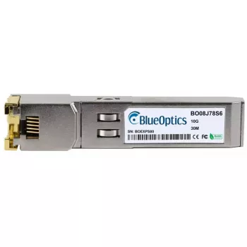 Modulo ricetrasmettitore in fibra ottica BlueOptics 407-BBWL-BO SFP+ 30 m alluminio