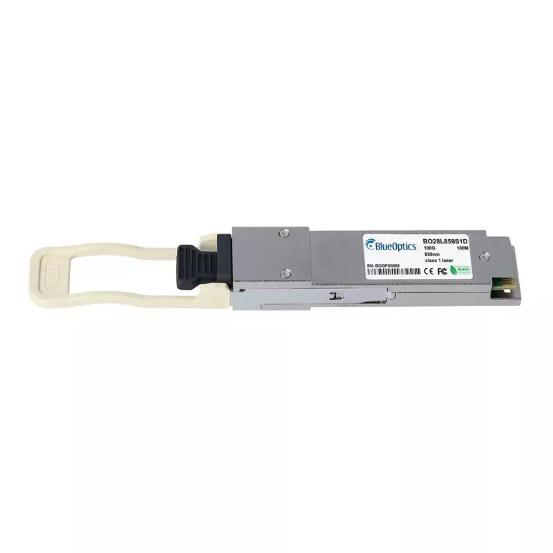 Modulo ricetrasmettitore in fibra ottica BlueOptics 407-BBWQ-BO QSFP28 100000 Mbit/s