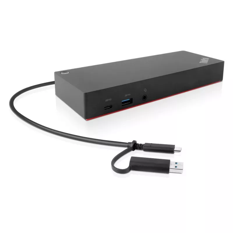 Docking station Lenovo ThinkPad Hybrid USB-C con USB-A con filo USB 3.2 Gen 2 (3.1 Gen 2) Type-C nero