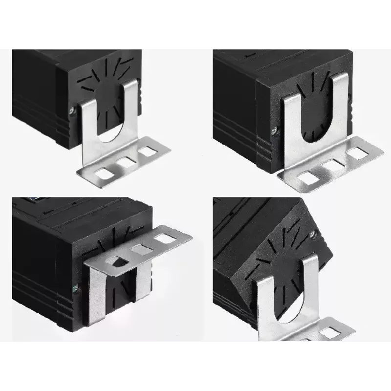 Prolunga elettrica Bachmann 420.0014 2m 7 prese AC per interni nero