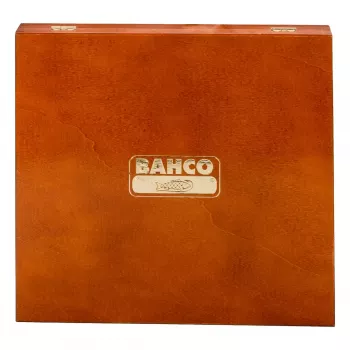Set di scalpelli Bahco 424P-S8-EUR, 8 pz., 6-36 mm, in cassetta di legno