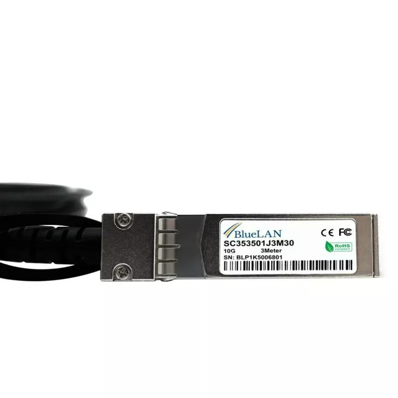 BlueOptics 470-13555 cavo in fibra ottica InfiniBand 3 m SFP+ nero