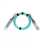 Cavo in fibra ottica InfiniBand BlueOptics 470-ABOC-BO QSFP28 AOC 30 m acquamarina