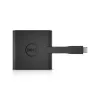 Hub USB-C DELL USB-C - HDMI / VGA / Ethernet / USB 3.0 nero