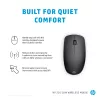 HP 235 mouse wireless sottile, ambidestro, ottico, RF Wireless, 1600 DPI, nero