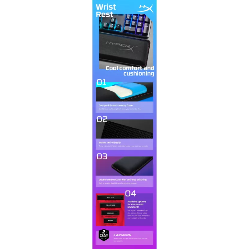 Poggiapolsi HyperX – mouse
