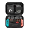 PDP Commuter Case - Elite Edition, custodia, Nintendo, nero, grigio, Nintendo Switch, Nintendo Switch Lite, Nintendo Switch OLED, antigraffio, resistente alle cadute, con zip