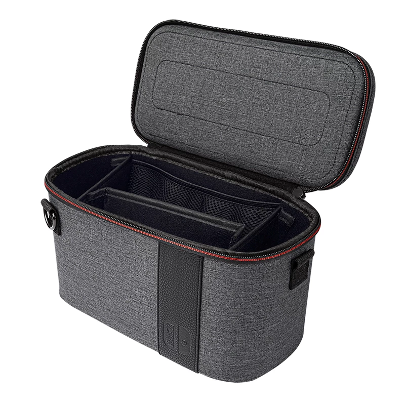PDP 500-141-EU custodia rigida portatile per console Nintendo grigio