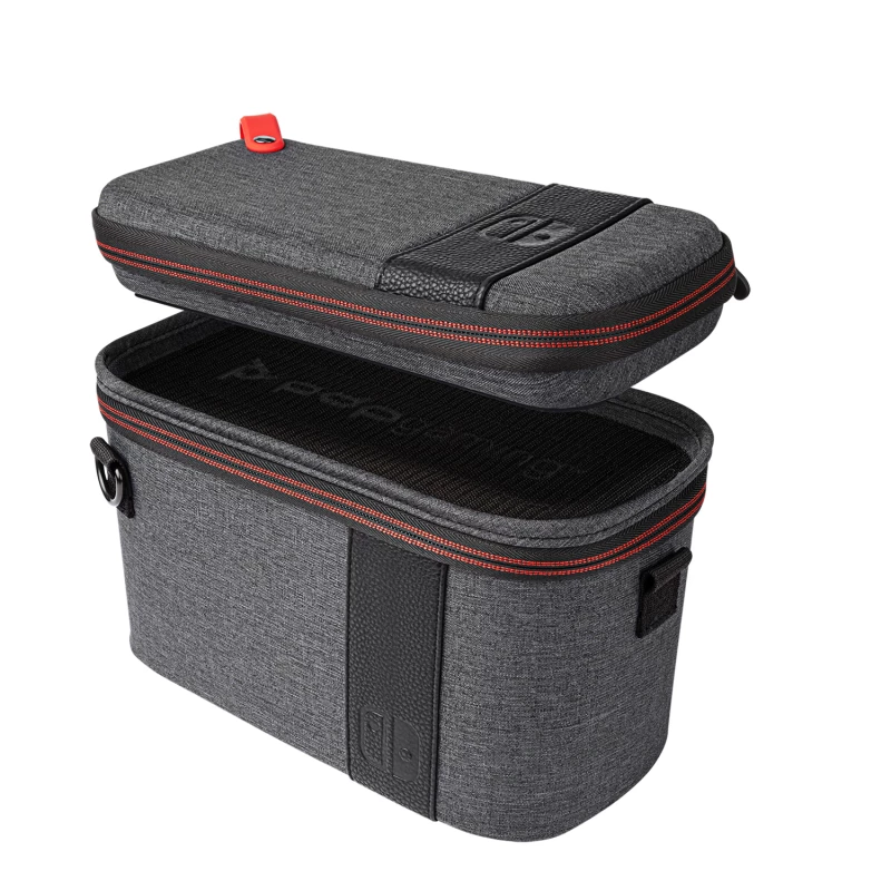 PDP 500-141-EU custodia rigida portatile per console Nintendo grigio