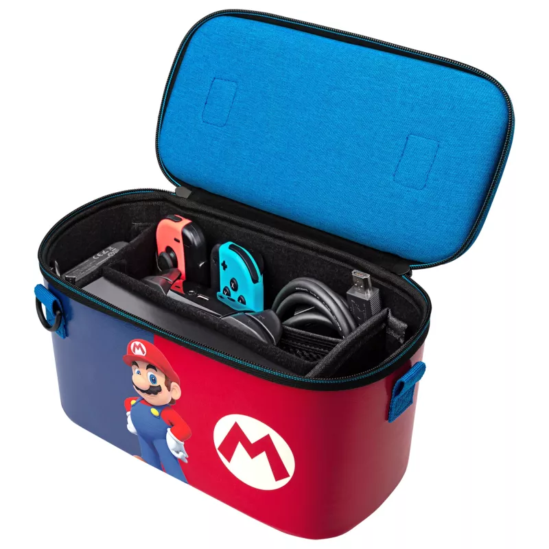 Custodia rigida PDP Overnight Power Pose Mario per Nintendo — multicolore