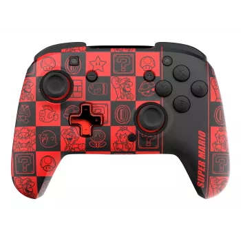 PDP REMATCH GLOW nero, verde, rosso gamepad analogico / digitale Nintendo Switch, Nintendo Switch OLED