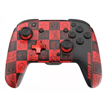PDP REMATCH GLOW nero, verde, rosso gamepad analogico / digitale Nintendo Switch, Nintendo Switch OLED