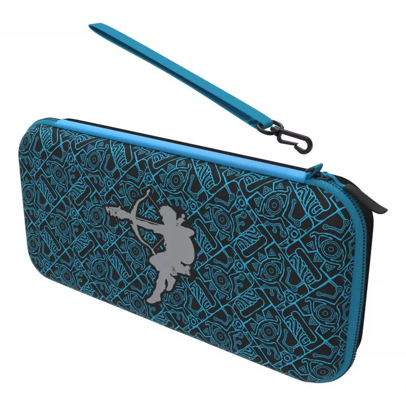 PDP Travel Case GLOW: Sheikah Shoot, per Nintendo Switch, Nintendo Switch Lite, Nintendo Switch – modello OLED