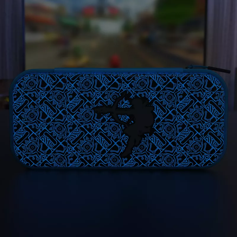PDP Travel Case GLOW: Sheikah Shoot, per Nintendo Switch, Nintendo Switch Lite, Nintendo Switch – modello OLED