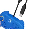 PDP Afterglow Wave blu gamepad USB analogico/digitale Nintendo Switch, Nintendo Switch OLED