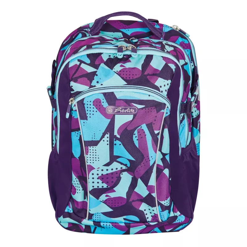 Zaino scuola Herlitz Ultimate CamoPurple