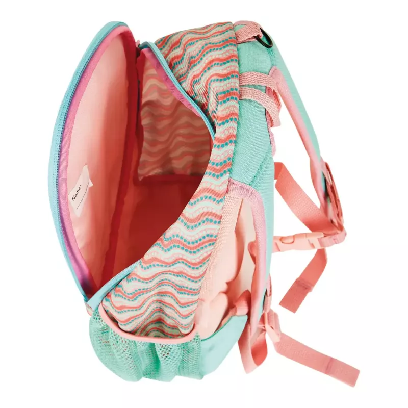 Zaino scuola Herlitz Rookie Sweet Jungle verde pesca poliestere
