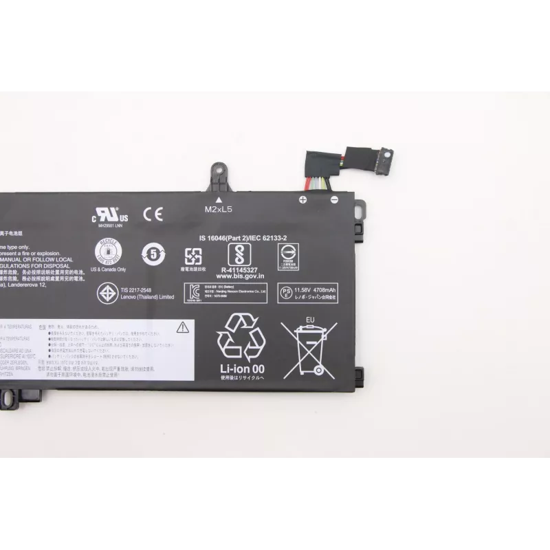 Batteria Lenovo 5B10W13913 per laptop Lenovo alimentazione affidabile